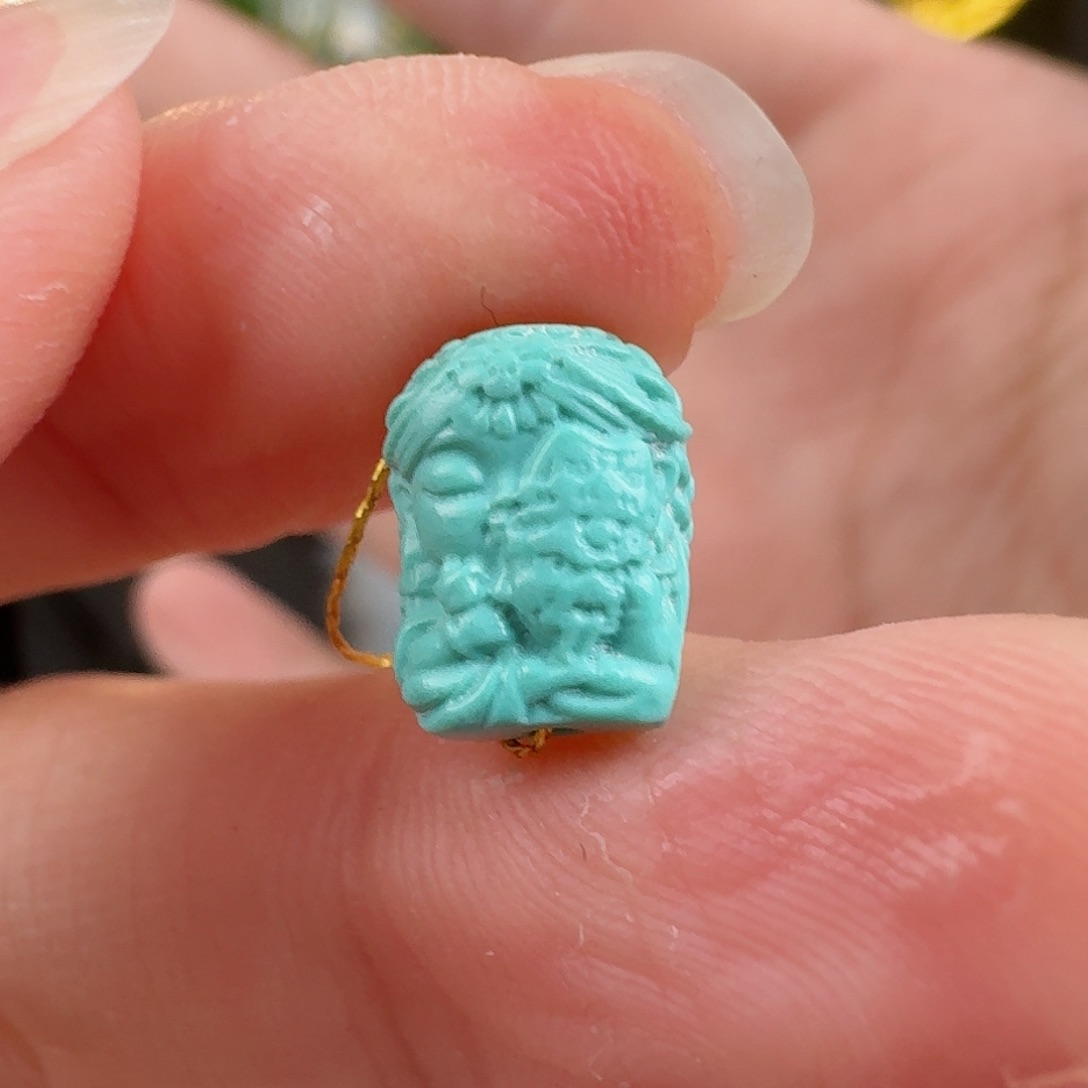 绿松石珠宝奇石未镶嵌