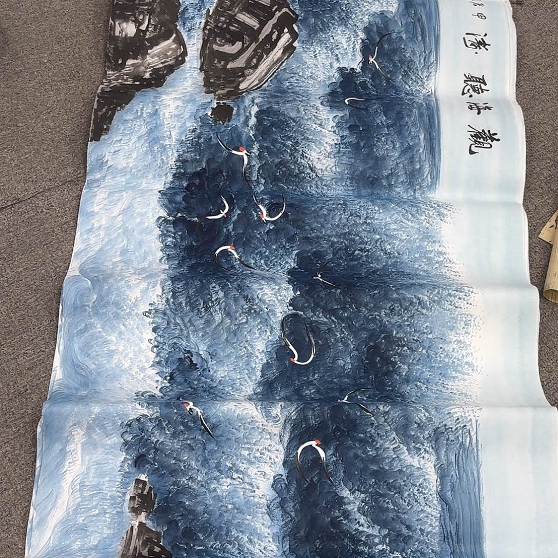 国画国画作品多次入选