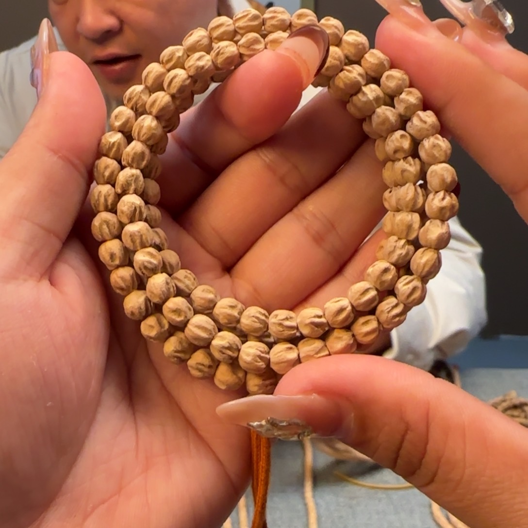 柏香籽/百香籽手串莲花6