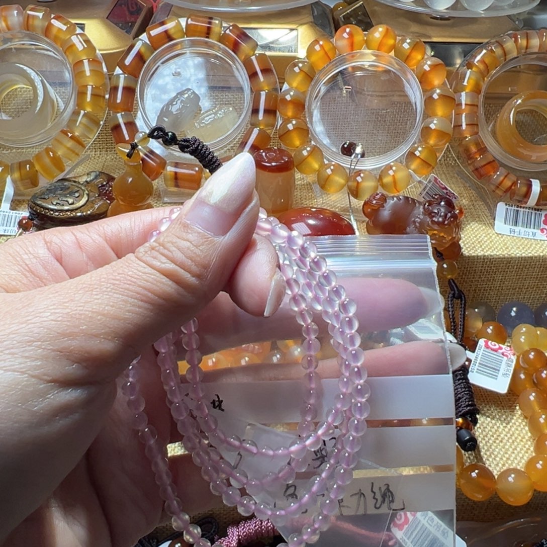 微****玛瑙/玉髓合金颈饰30