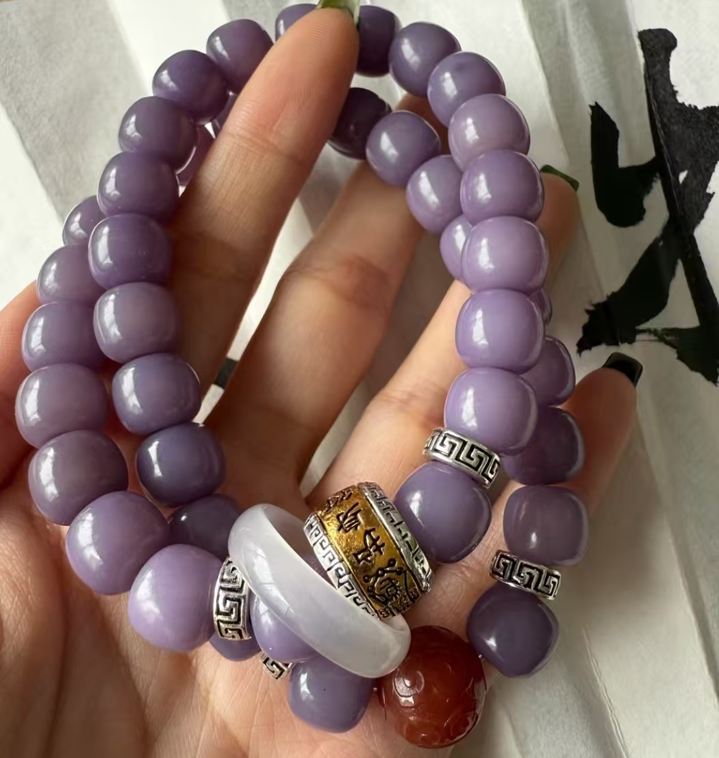 Z53 菩提双圈手串wy53 （无礼盒）