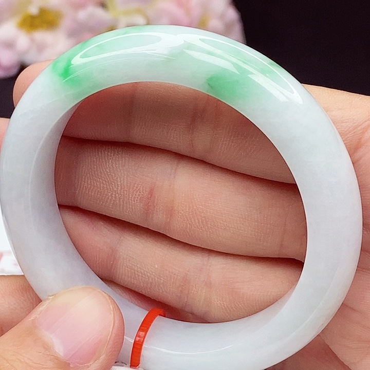 未镶嵌手镯翡翠53圈口