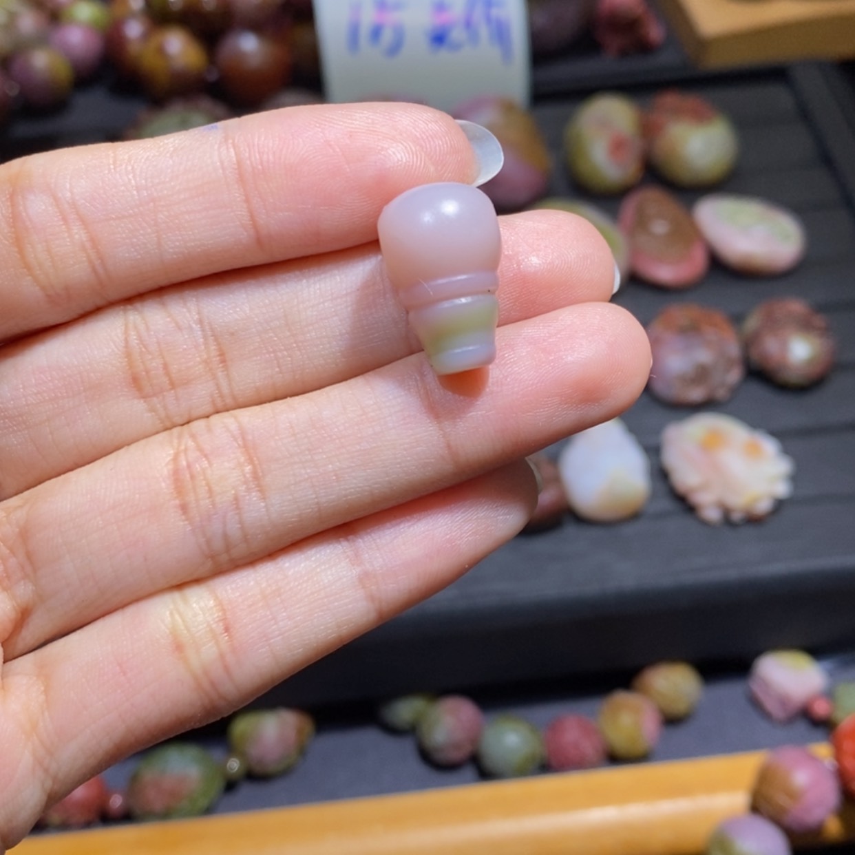 【闪购商品】未镶嵌手链玛瑙/玉髓盐源玛瑙。三通