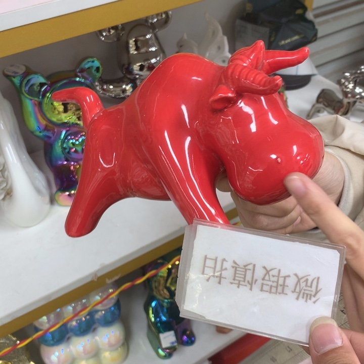 摆件微瑕陶瓷介意勿拍