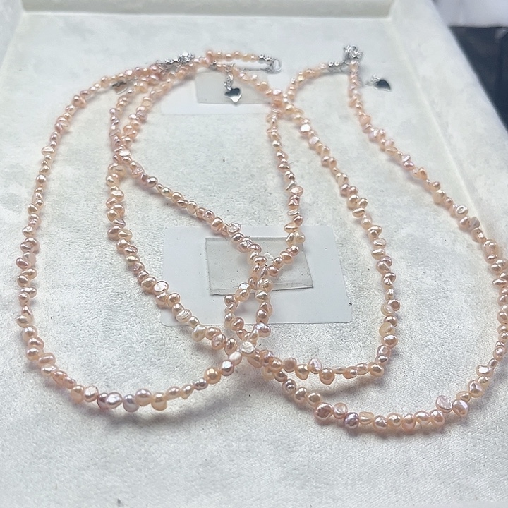 项链未镶嵌淡水珍珠【纯恬】多样性发货发一