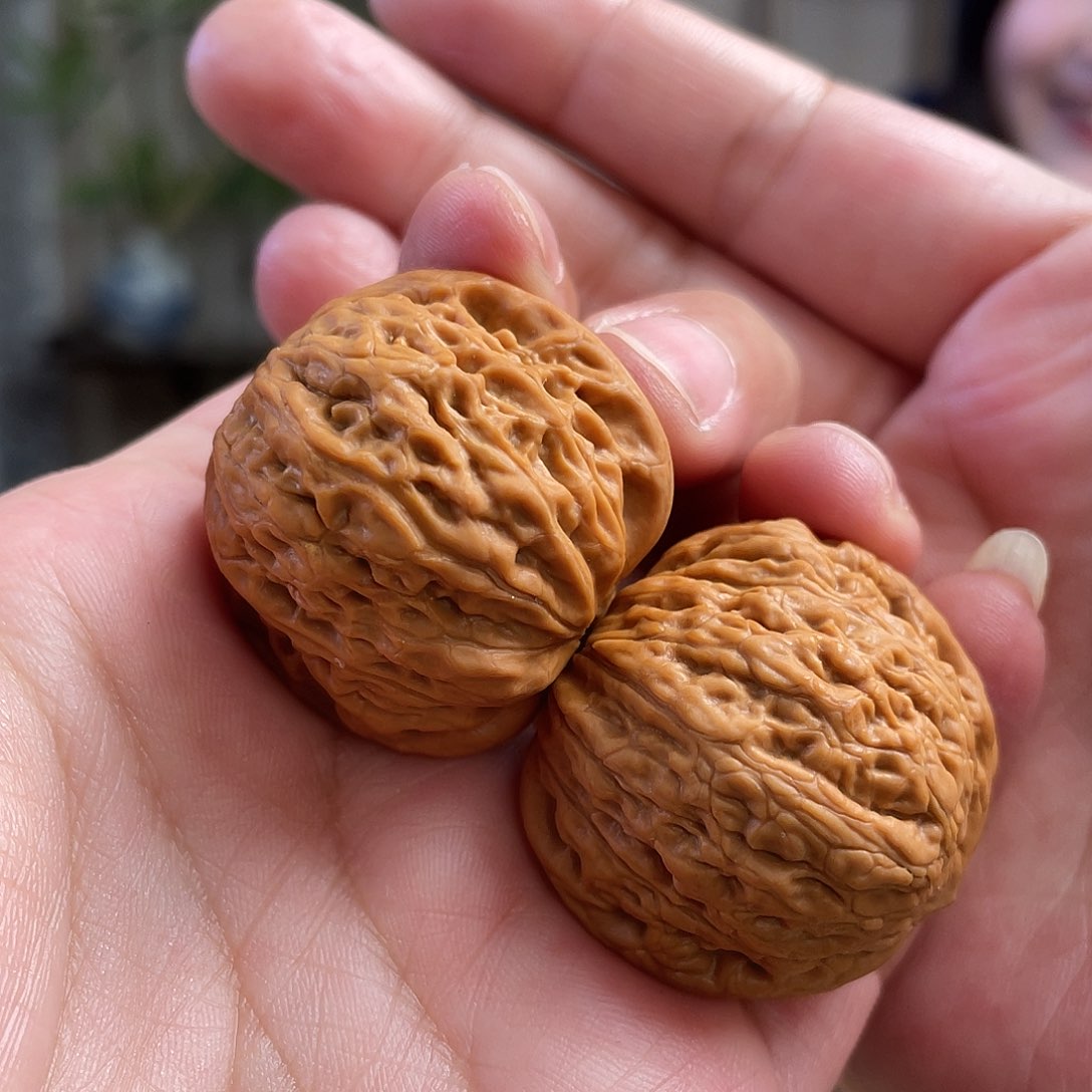 桃核把件35×33尺原桩铁锤CN0986已打底