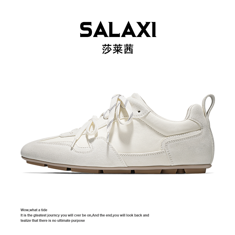【双12】SALAXI/莎莱茜 2025欧美风德训男女轻便软底复古经典运动鞋