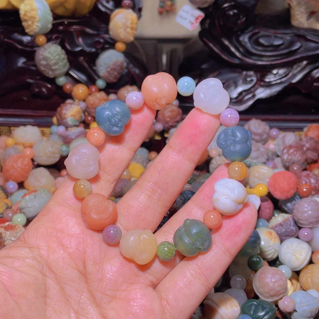 石英质玉手链未镶嵌