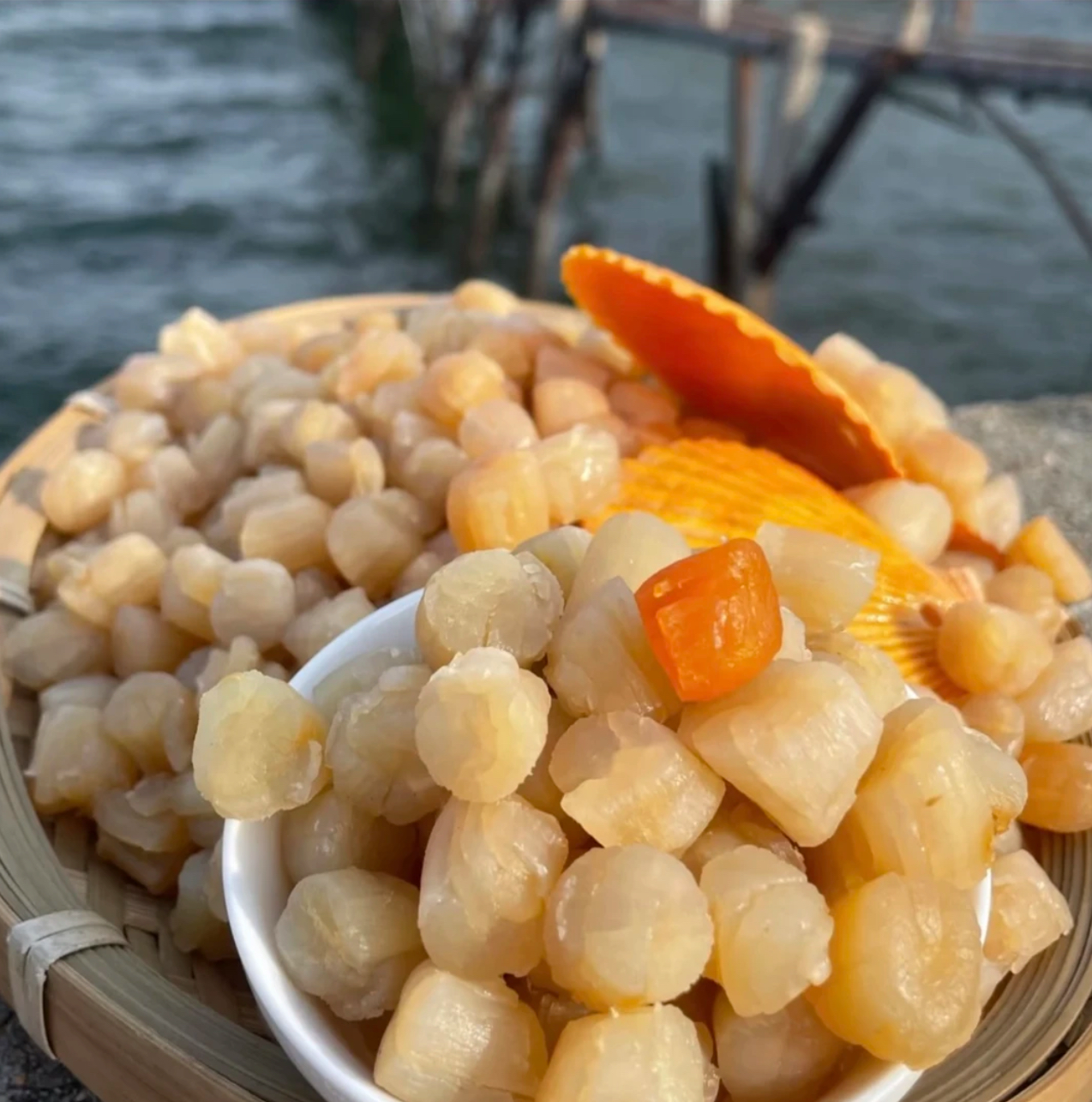 干贝瑶柱干扇贝海鲜干货瑶柱炖汤煮面