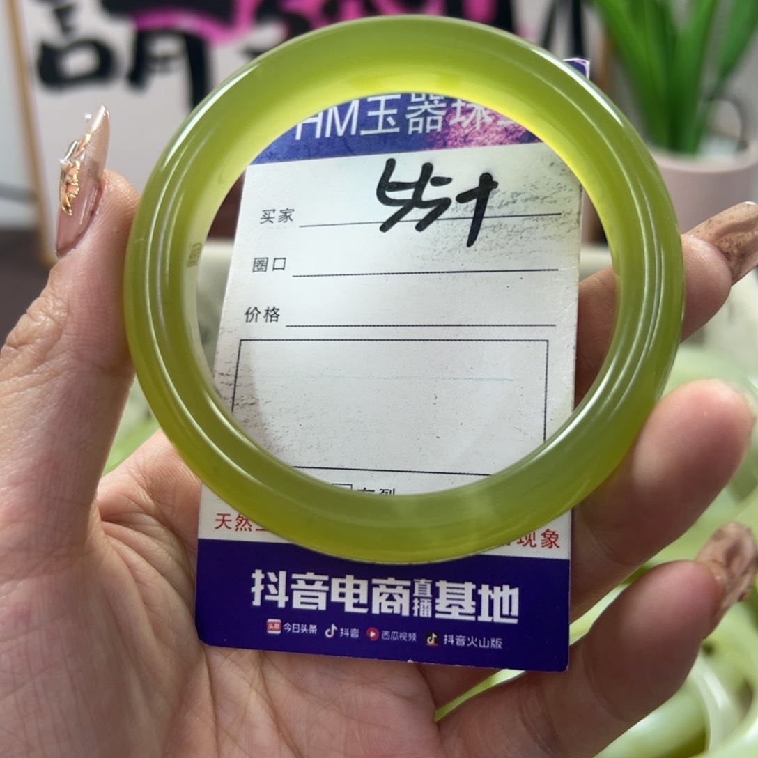 蛇纹石玉手镯未镶嵌304