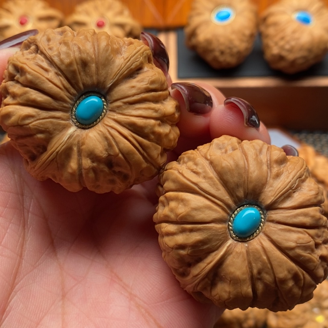 文玩核桃把件42尺寸南瓜吨