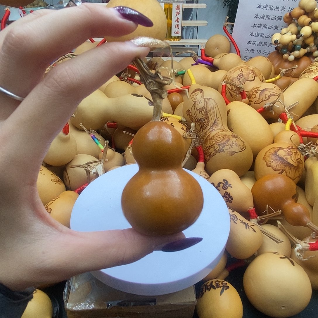 品***7香榧木葫芦工艺品