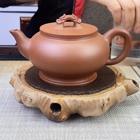 紫砂茶壶宜兴紫砂台西紫泥280c c