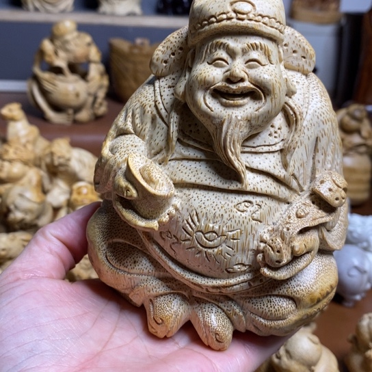 竹手工制作摆件手把福利