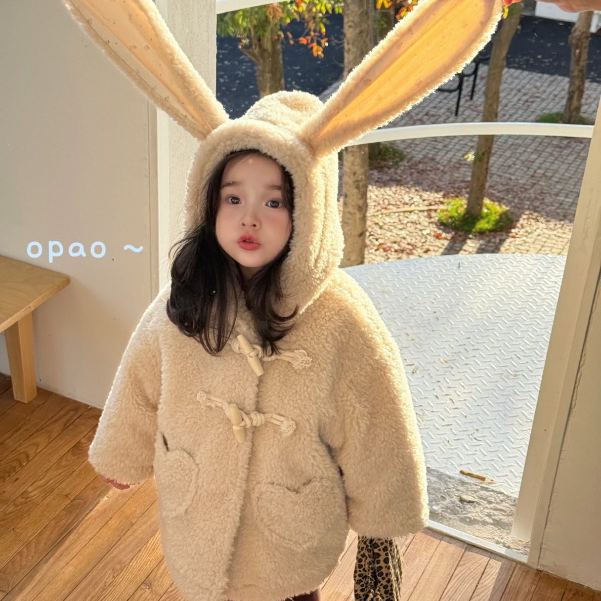 软澄澄酱扣号过款直播儿童新款时尚潮流童装女童冬季