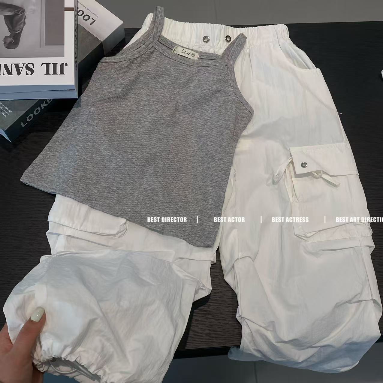 Q2770儿童针织吊带衫