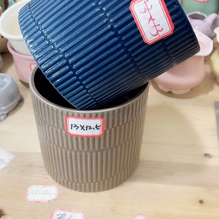 陶瓷花盆全场12包邮