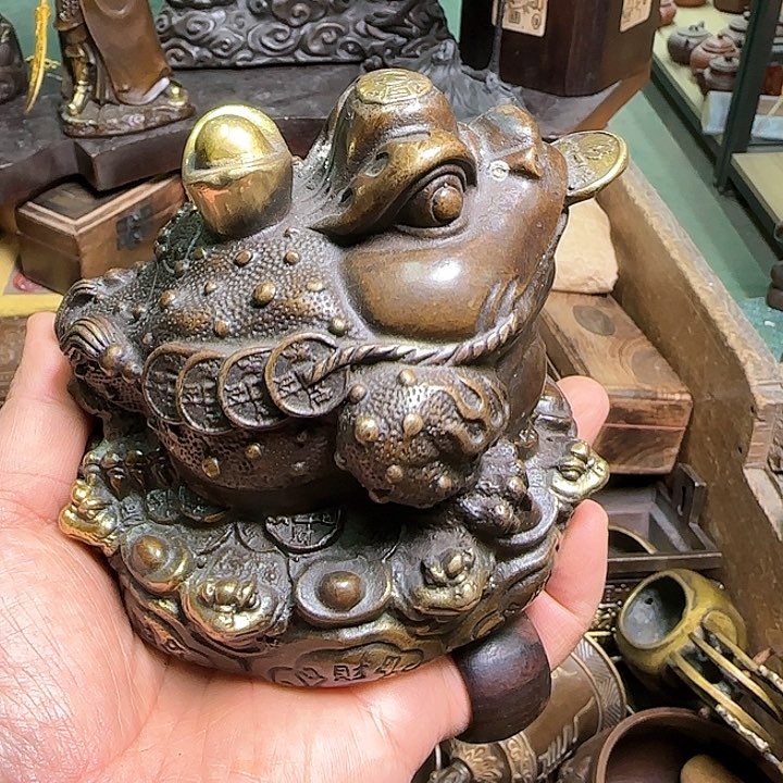 铜器办公室茶室摆件