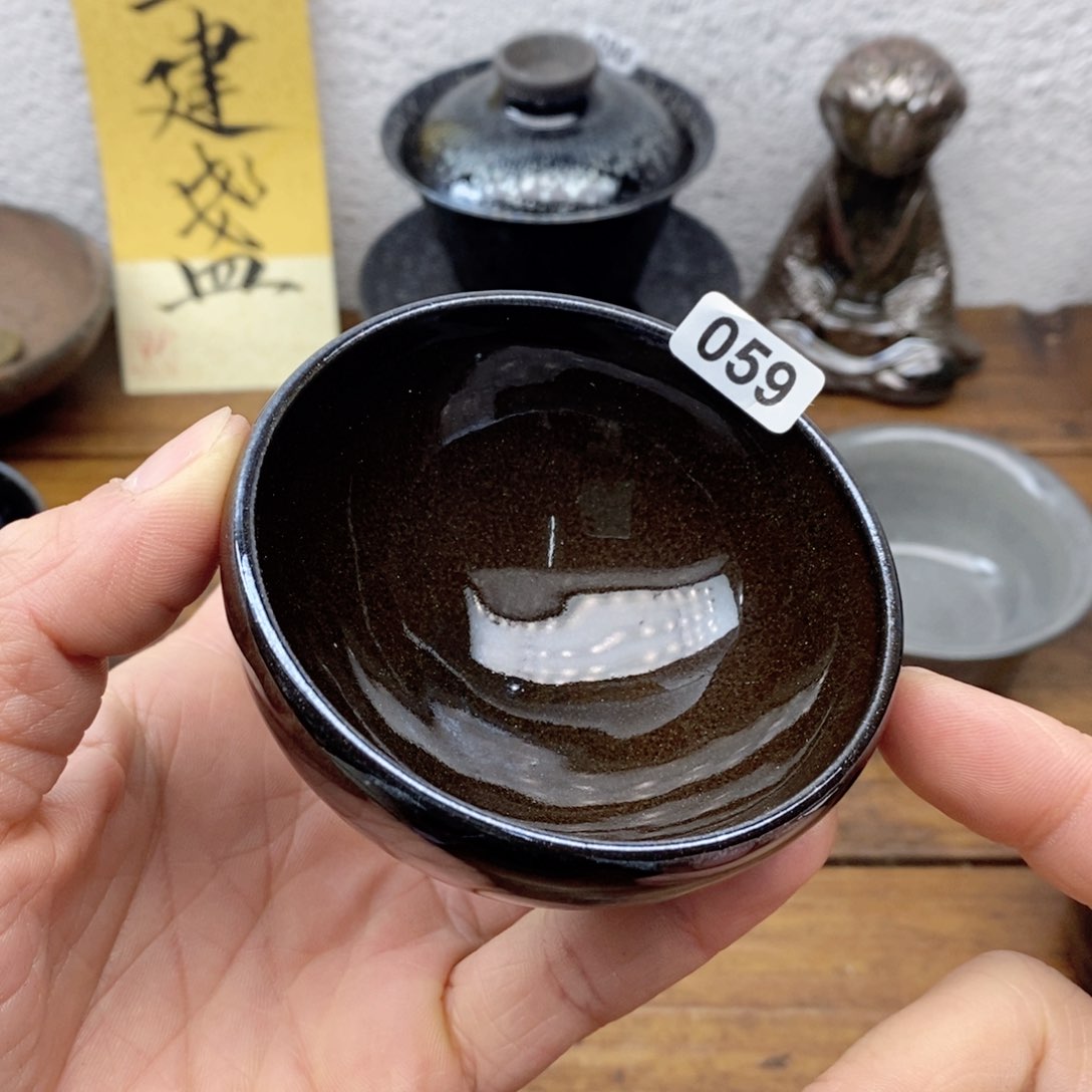 茶盏建盏主人杯漂亮059