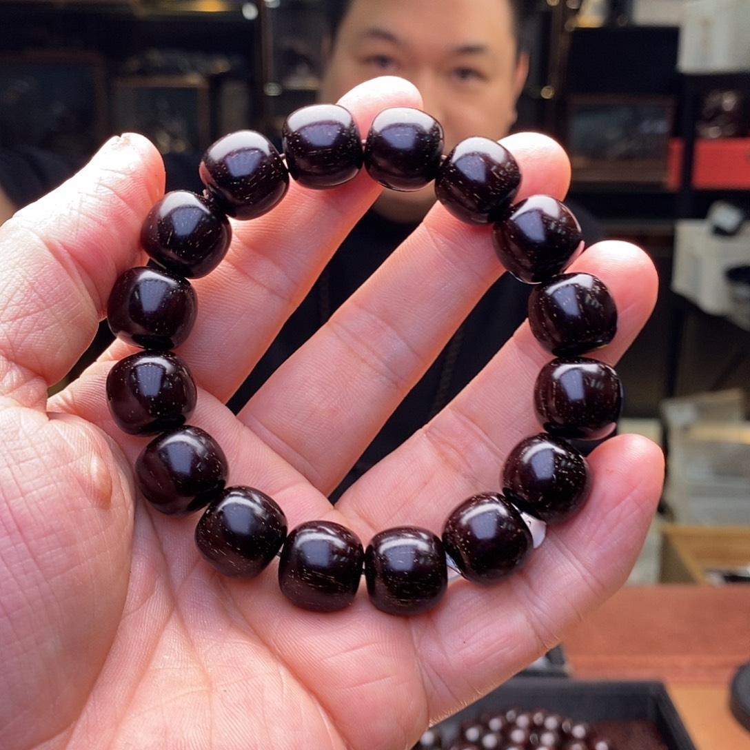 梅***西檀香紫檀（小叶紫檀）手串/手链1314