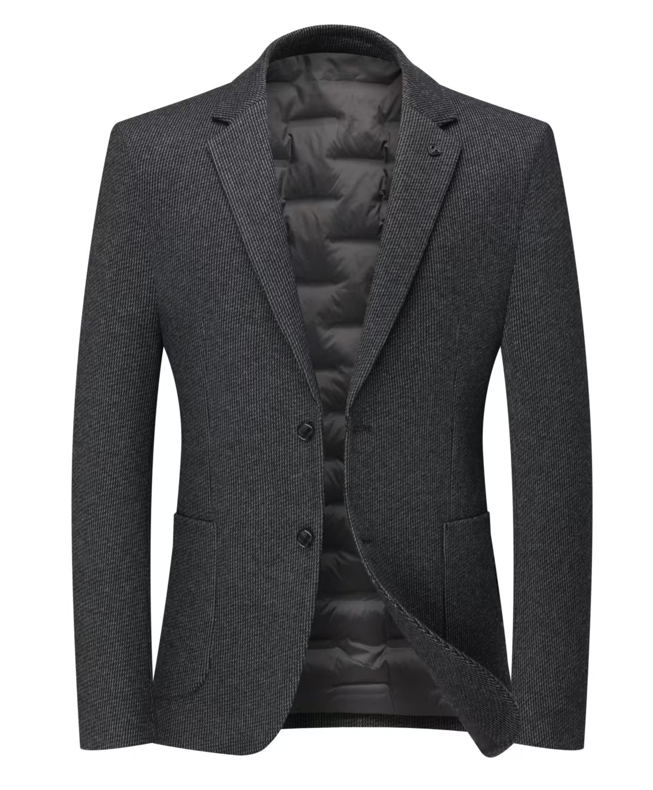 【羽绒西服】2025男士新款定制版行高端时尚90羽绒爆款西服