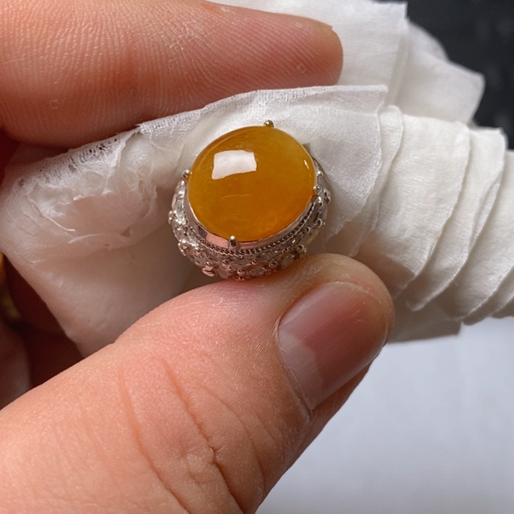 定制翡翠未镶嵌9号链接