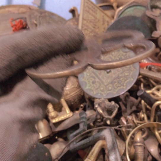 A***8闪电购铜摆件工艺品