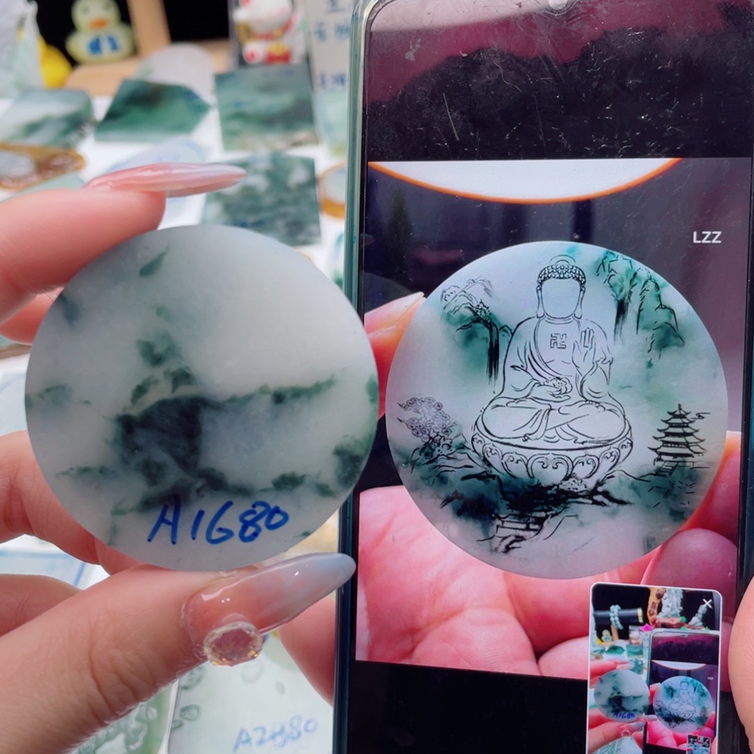 定制翡翠未镶嵌纯天然缅甸A货