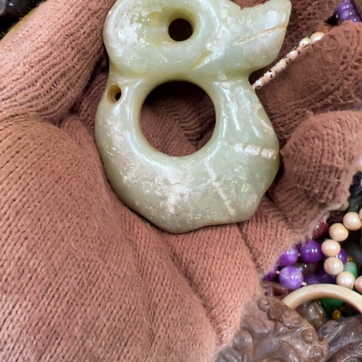 和田玉（黄玉）未镶嵌挂件