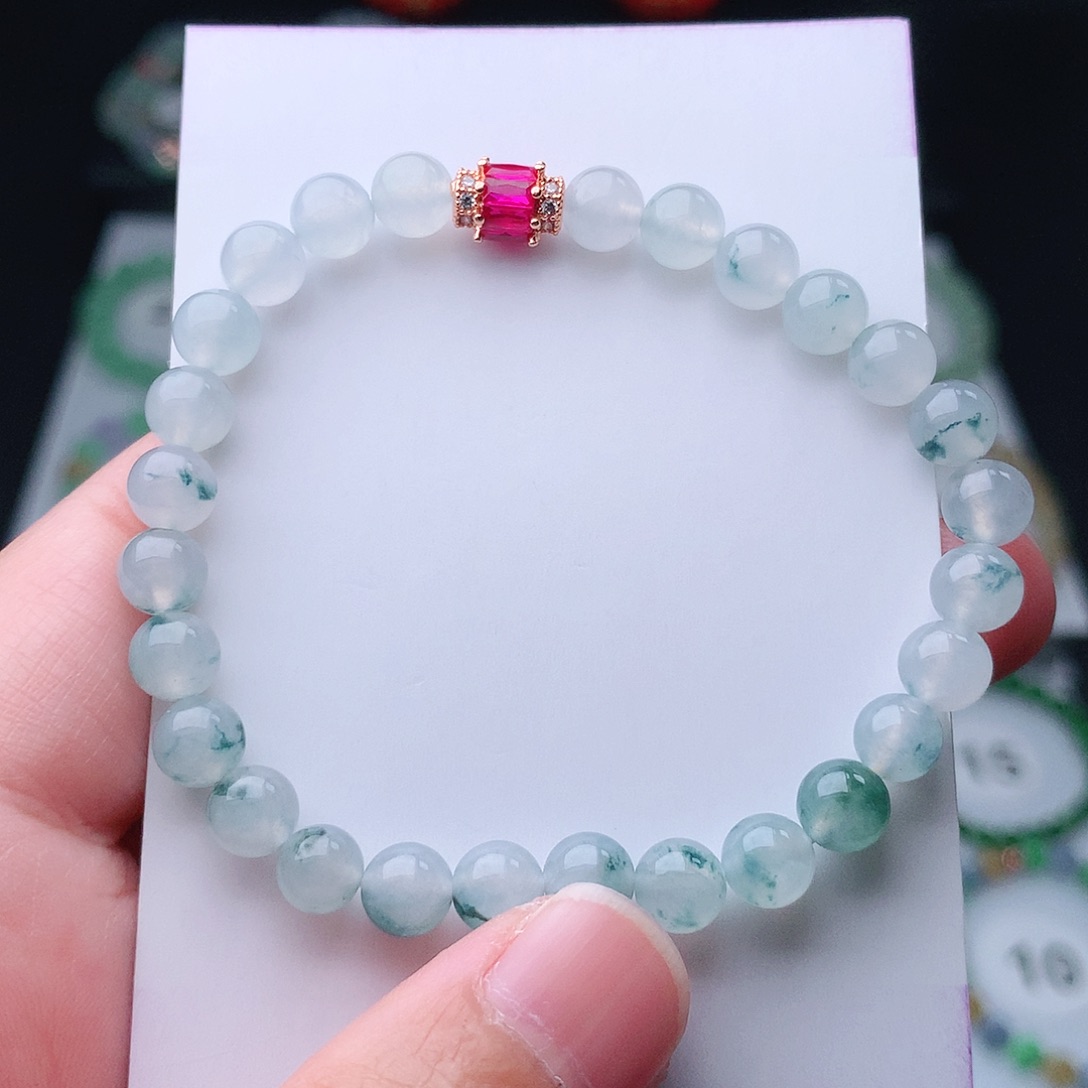 翡翠手串未镶嵌翡翠