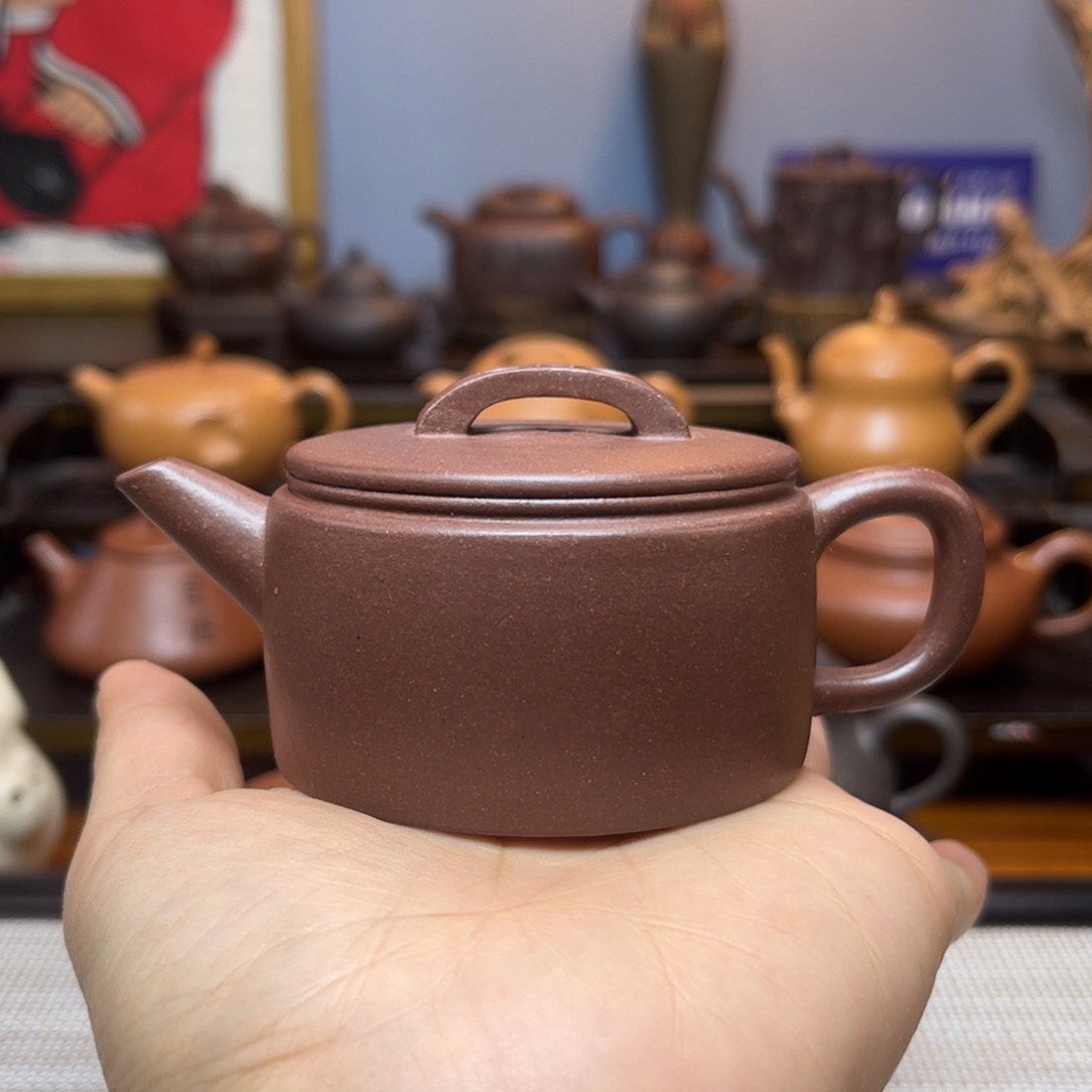 紫砂茶具半手工制作