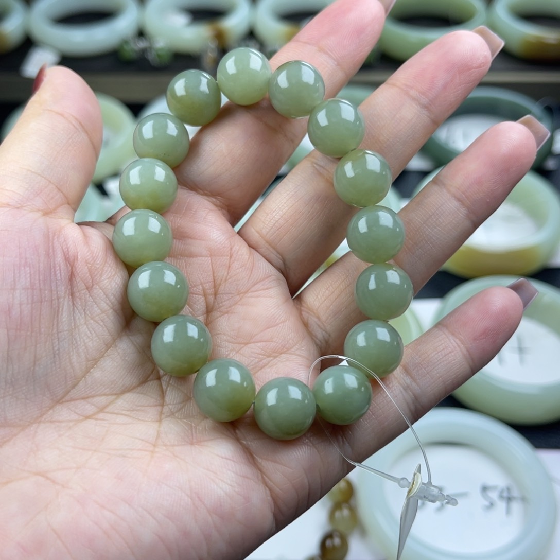 和田玉手链未镶嵌