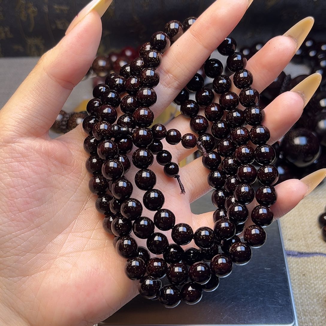 檀香紫檀（小叶紫檀）0.8x108 多星