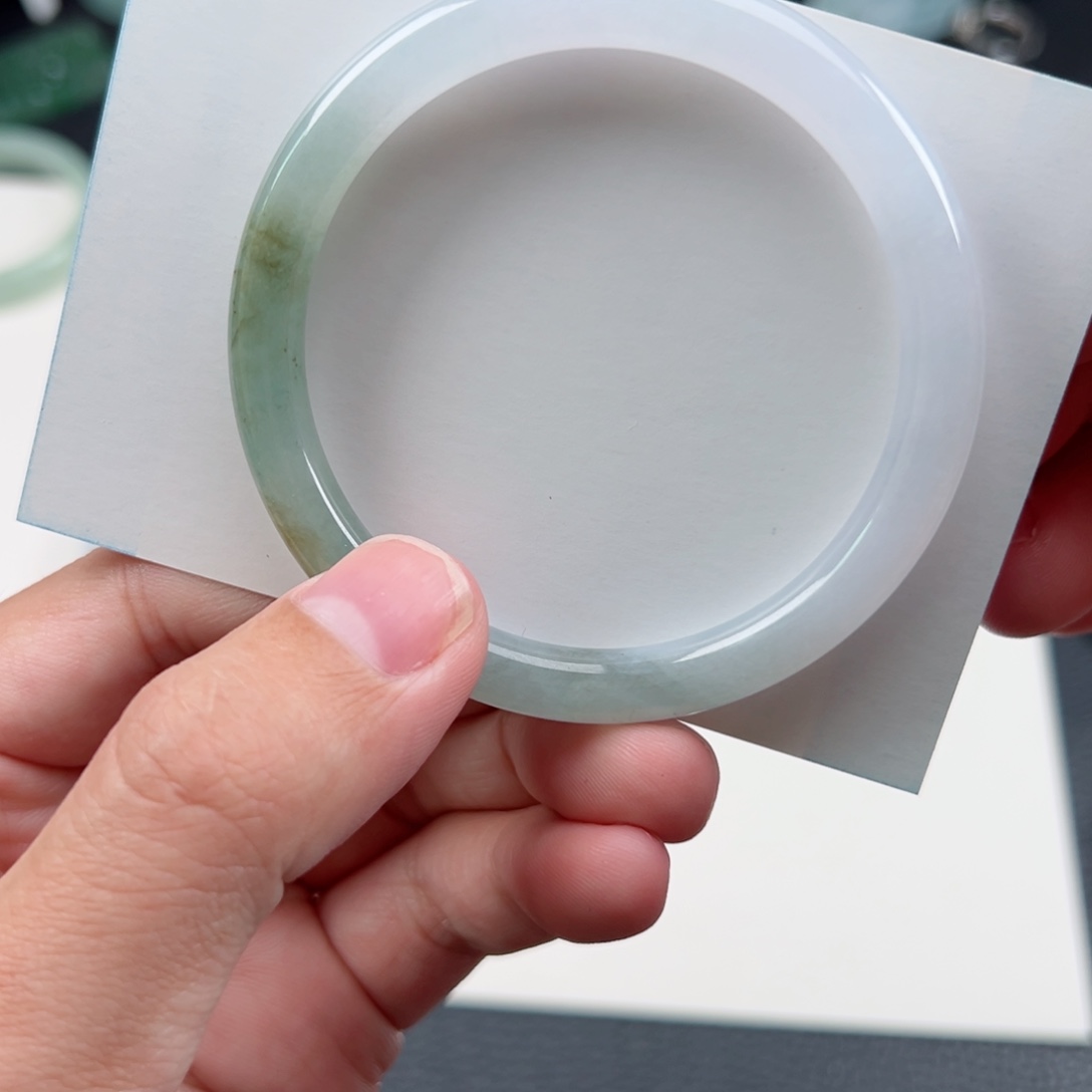 未镶嵌手镯翡翠53.0*7.2*7.2