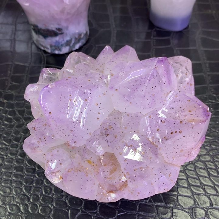 紫晶花未镶嵌水晶