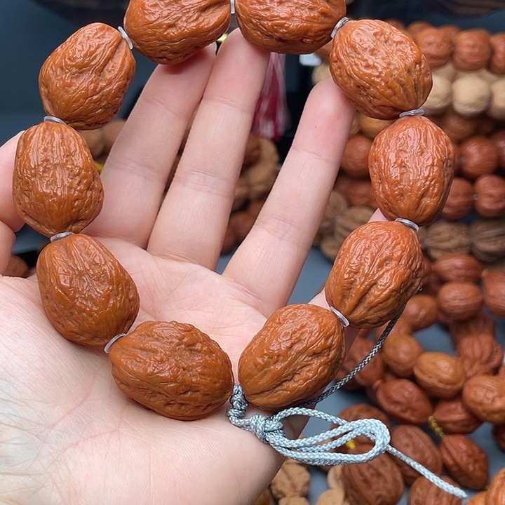 文玩核桃手串蛤蟆