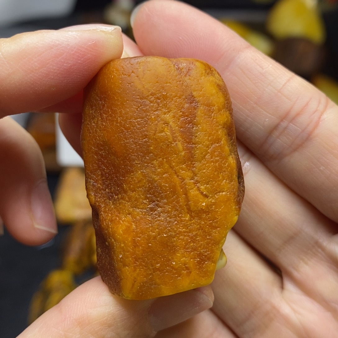 定制琥珀未镶嵌胖