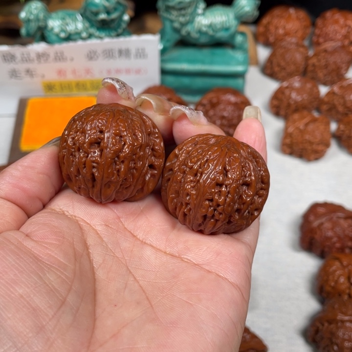 好***1吊坠文玩核桃铁锤9LXP#00#