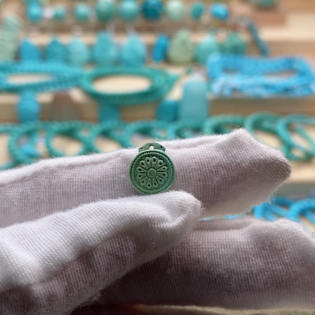 绿松石珠宝奇石未镶嵌