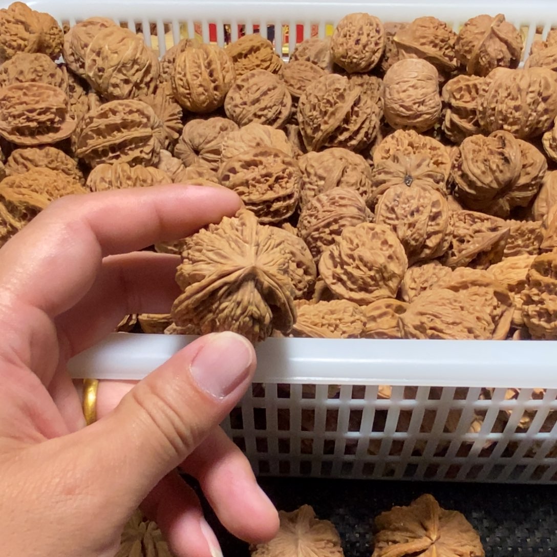 ****饭文玩核桃吊坠核桃异形单只异形