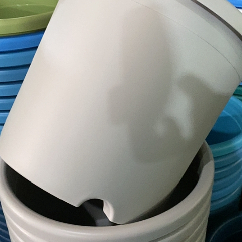 树脂微瑕5#无托灰白6个