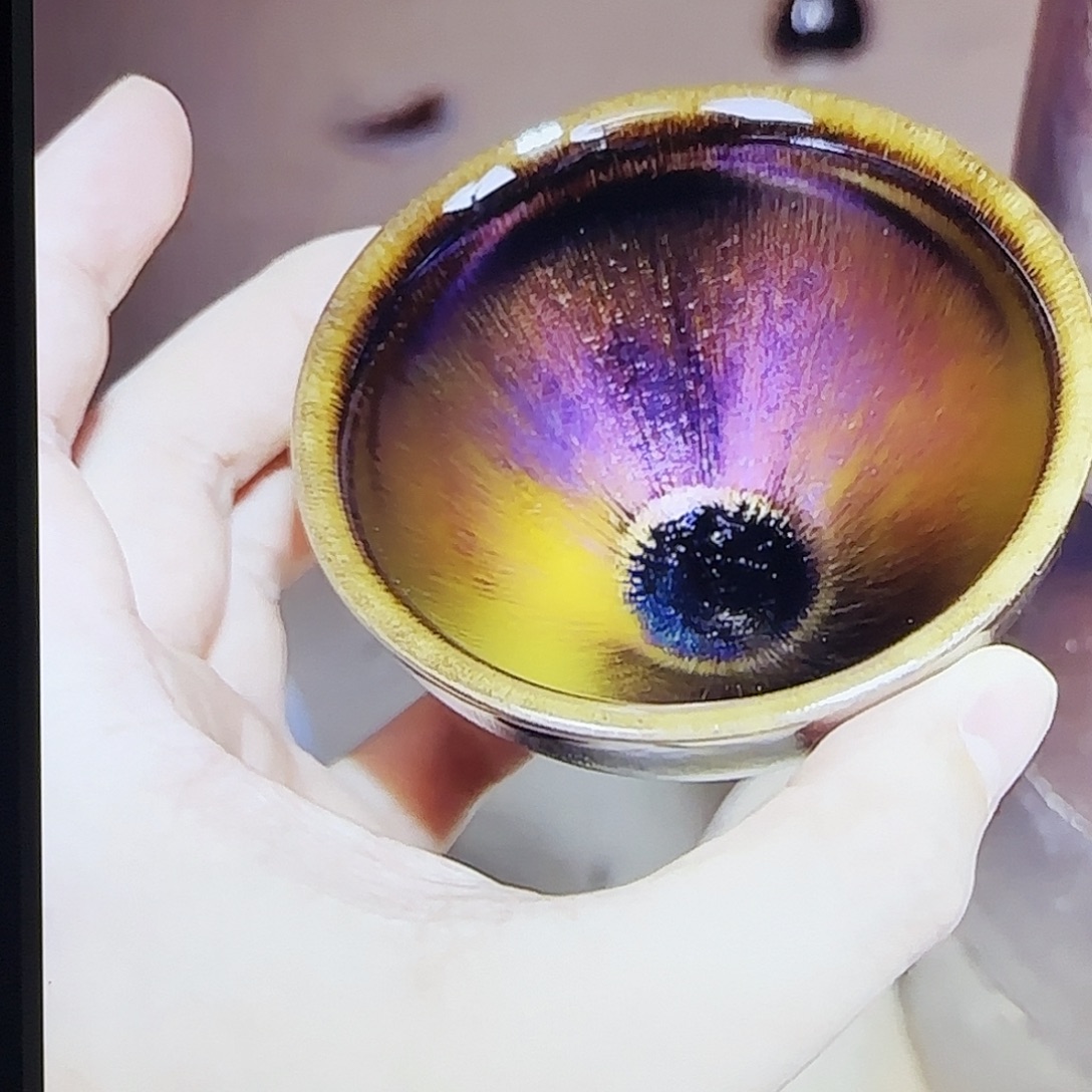 茶盏七彩耀变建盏