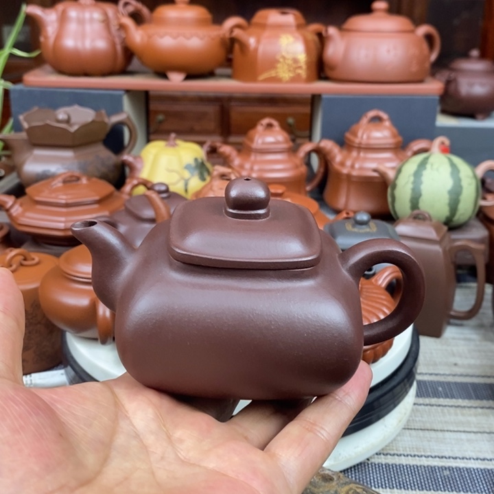 老***马茶壶紫砂全手工传炉250cc特价