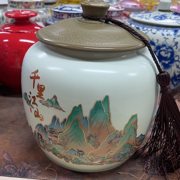 陶瓷罐密封罐茶叶罐