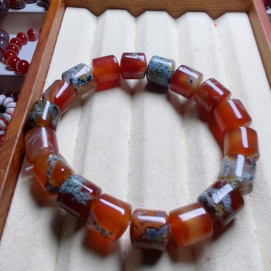 玛瑙/玉髓手链未镶嵌