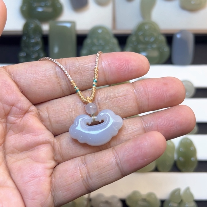 和田玉颈饰未镶嵌c****T888