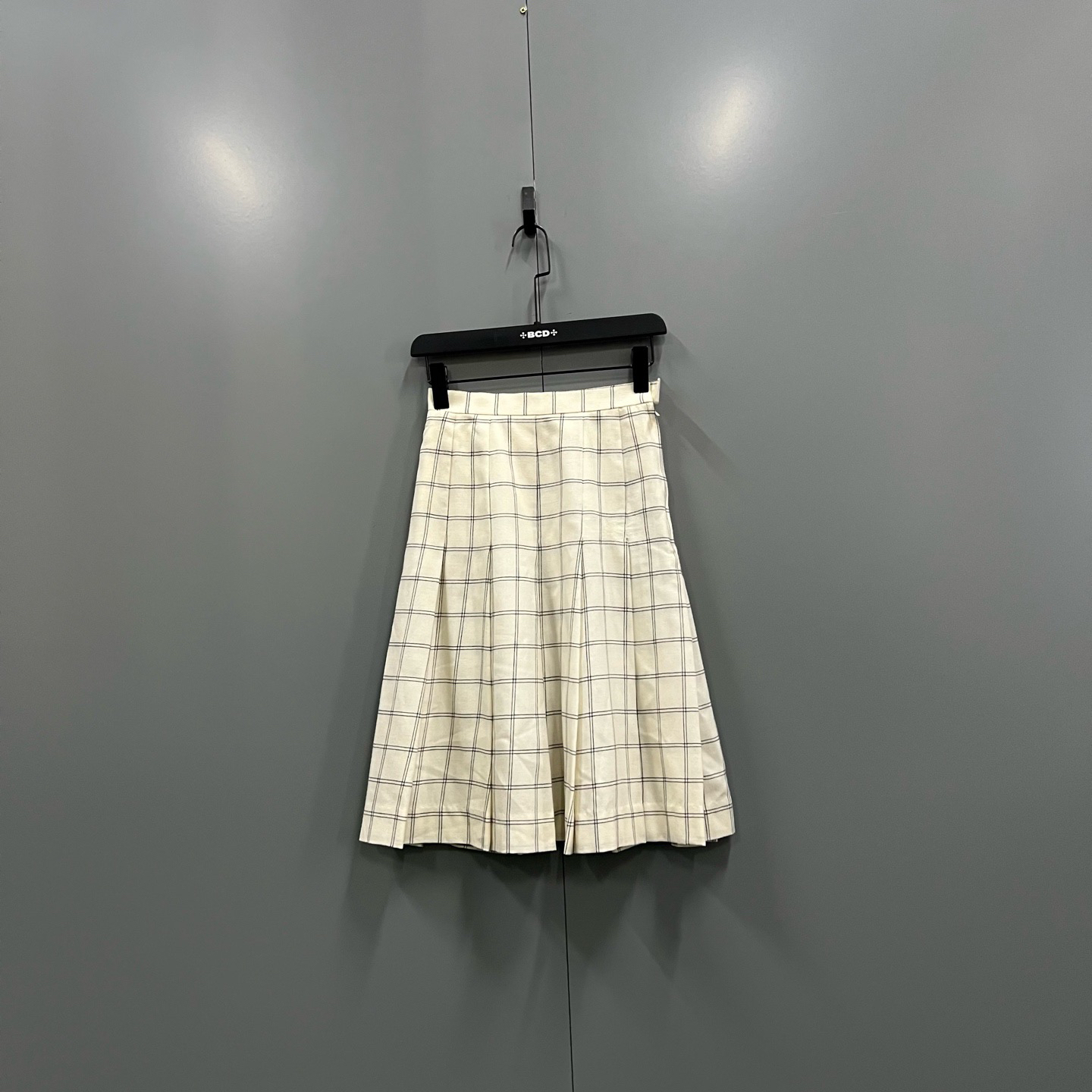 95新 DIOR/迪奥 zz8 格纹半身裙 S码/103011
