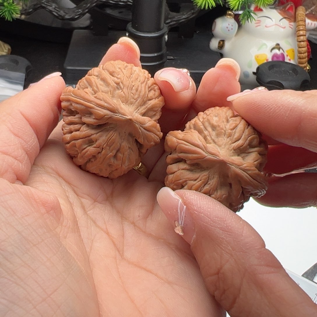 文玩核桃把件莲花35