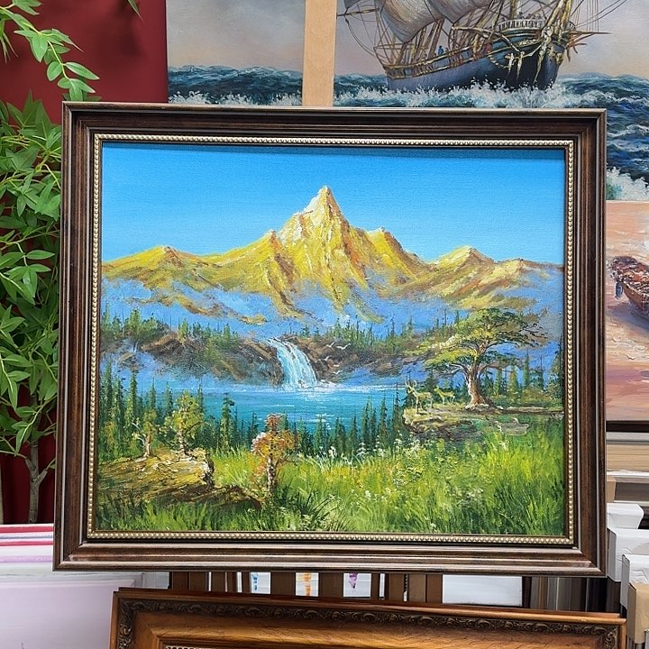 油画5868油画作品展作品