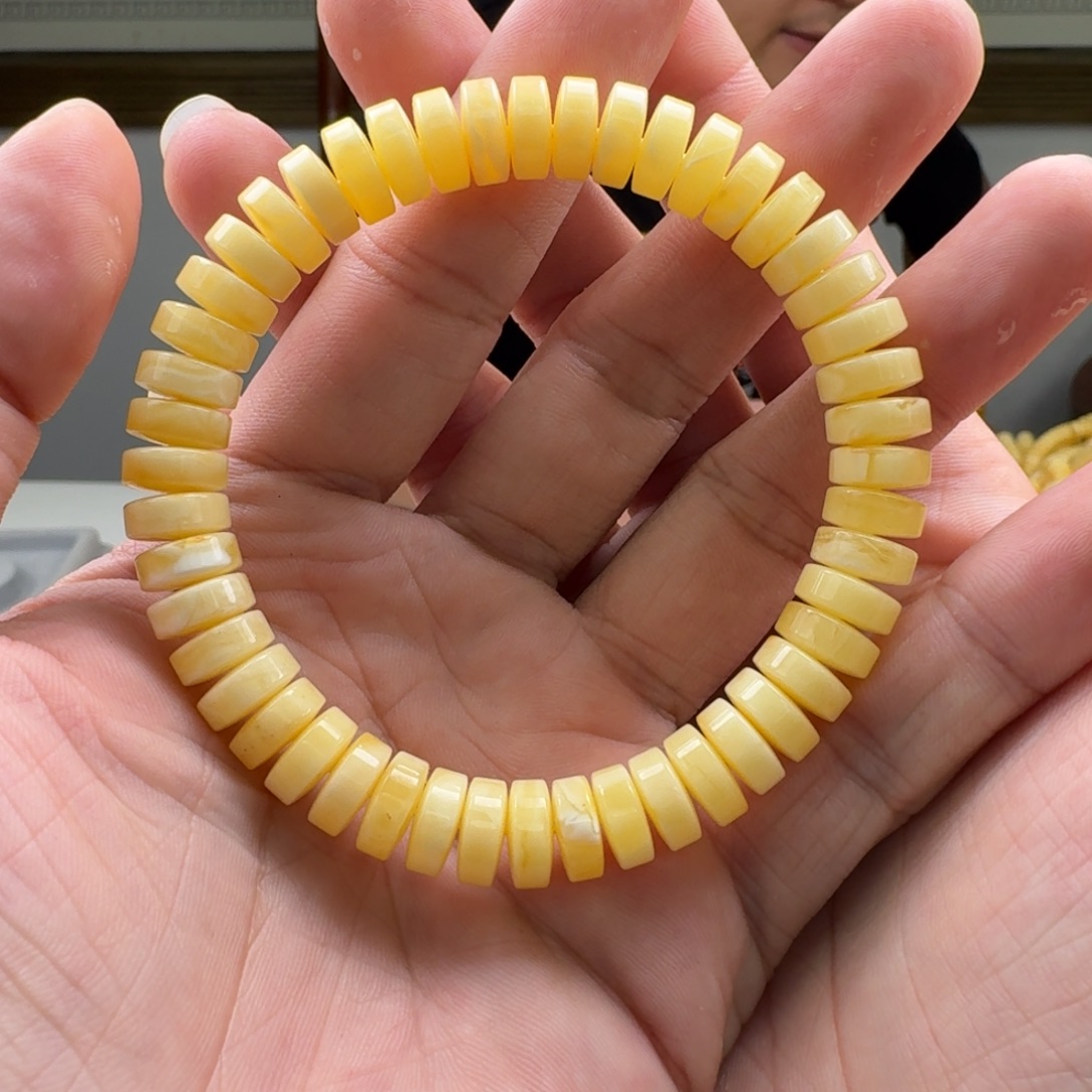 手链琥珀未镶嵌10mm